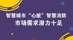 智慧城市“心臟”消防 市場(chǎng)需求潛力十足