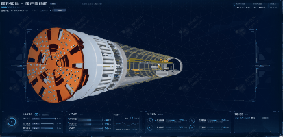 數(shù)字孿生綠色工業(yè)之盾構(gòu)機(jī)三維可視化
