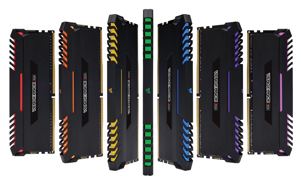 美商海盜船推出VENGEANCE RGB DDR4內(nèi)存